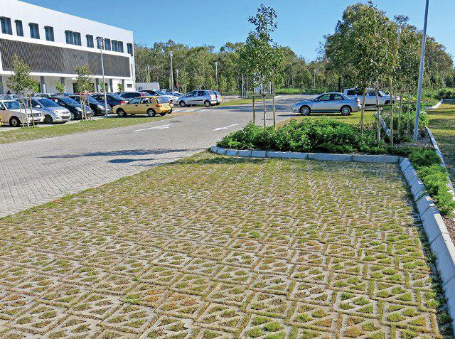 Terracrete interlocking grass pavers 