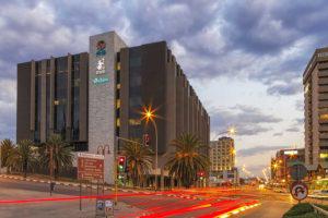 FNB Namibia Holdings’ @Parkside building was awarded a 5-Star Green Star Africa As Built rating by the Green Building Council
