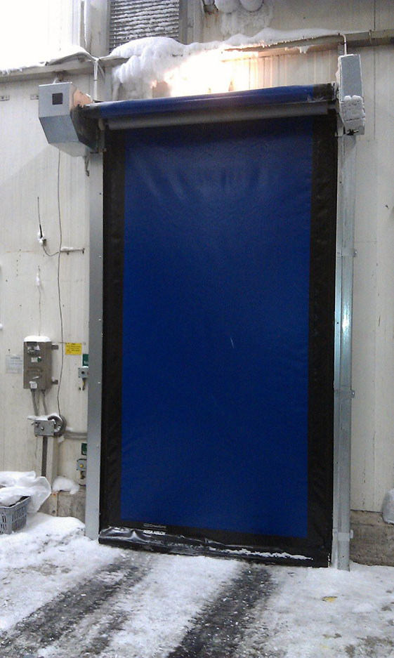 Maxiflex HSD freezer door on show at Frigair 2018