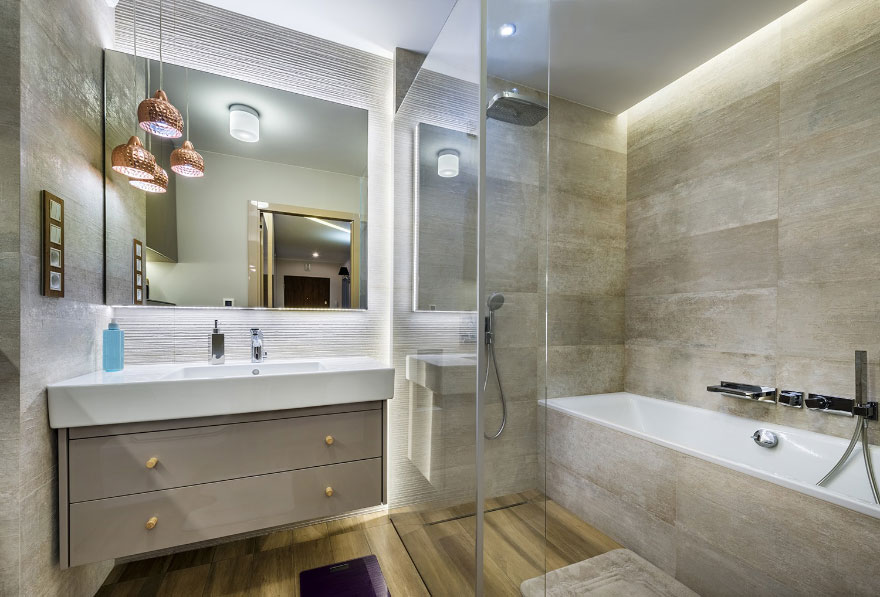 Full body porcelain tiles from Union are ideal for heavy footfall areas