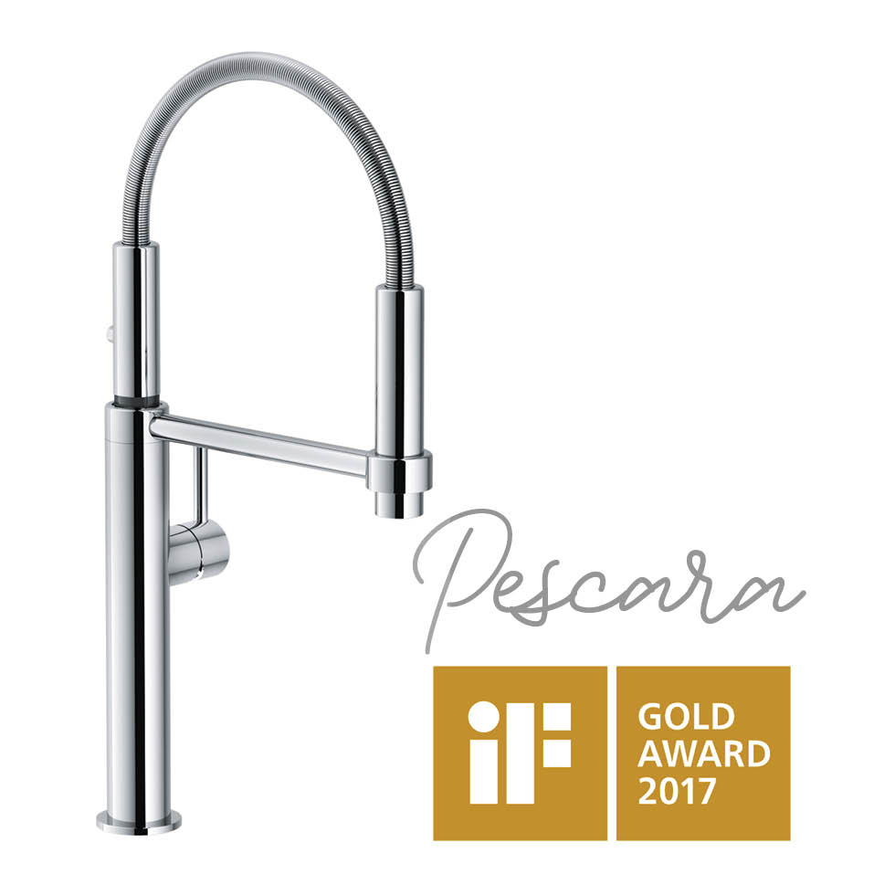Franke Pescara mixer Gold Award 2017