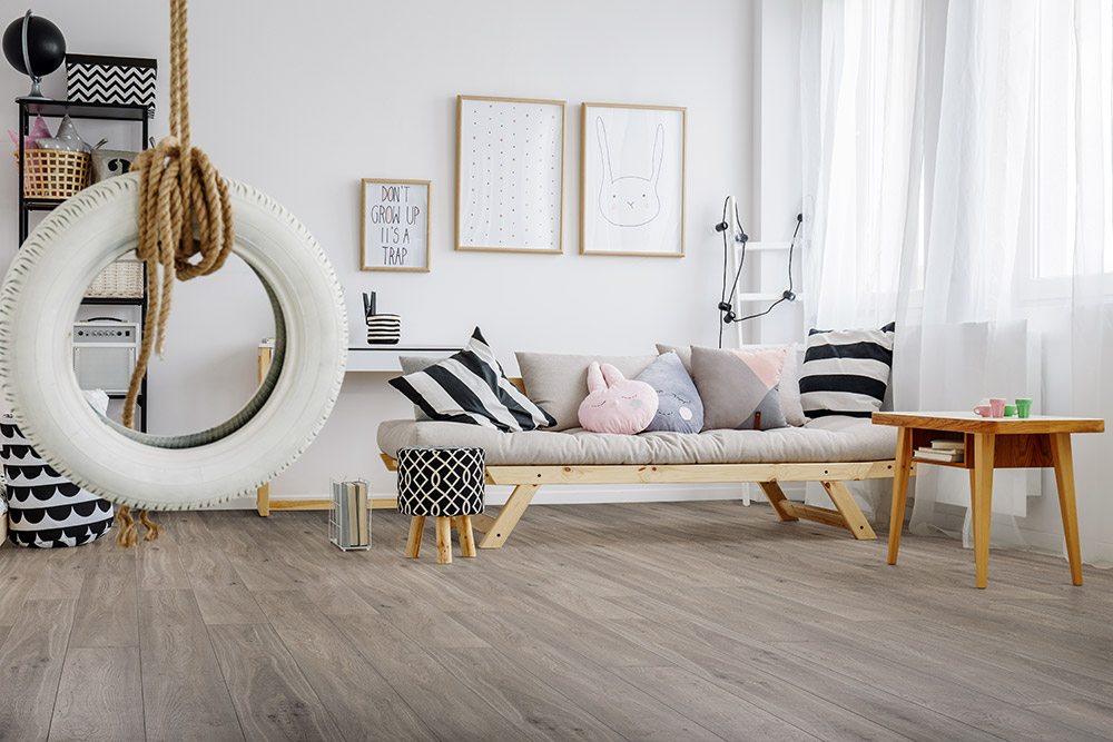 Arctic Storm laminate wood flooring Tru-Wood from Traviata