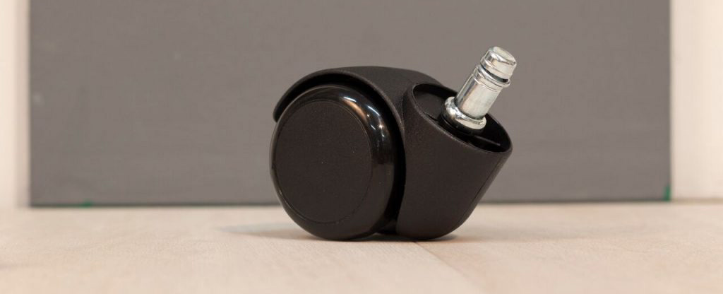 Traviata castor wheel for laminate and vinyl floors