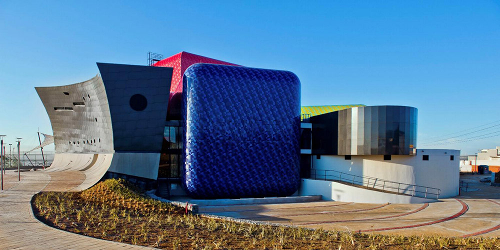 Soweto Theatre South Africa external cladding