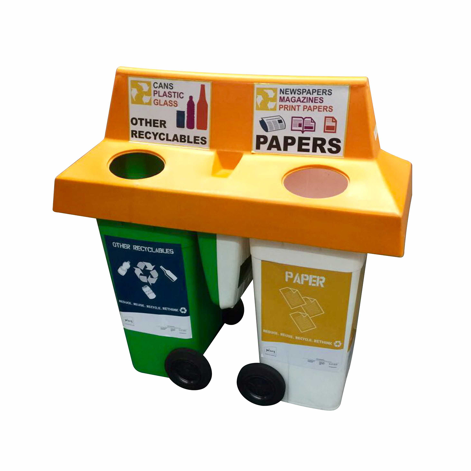 130L recycling bin from Pioneer Plastics