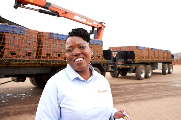 Dispatch Manager Rahab Mathobela