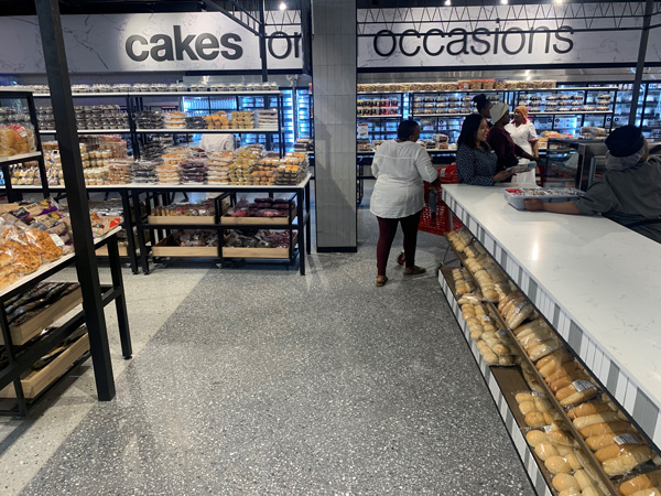 Two tile colours for Spar at Mams Mall Mamelodi