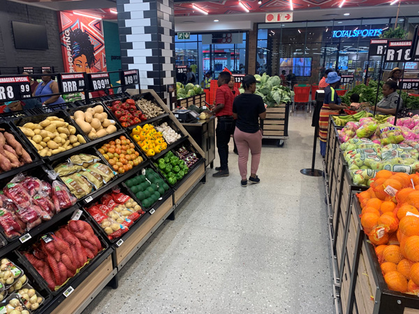 Terra-Stone floor tiles at Spar Mams Mall