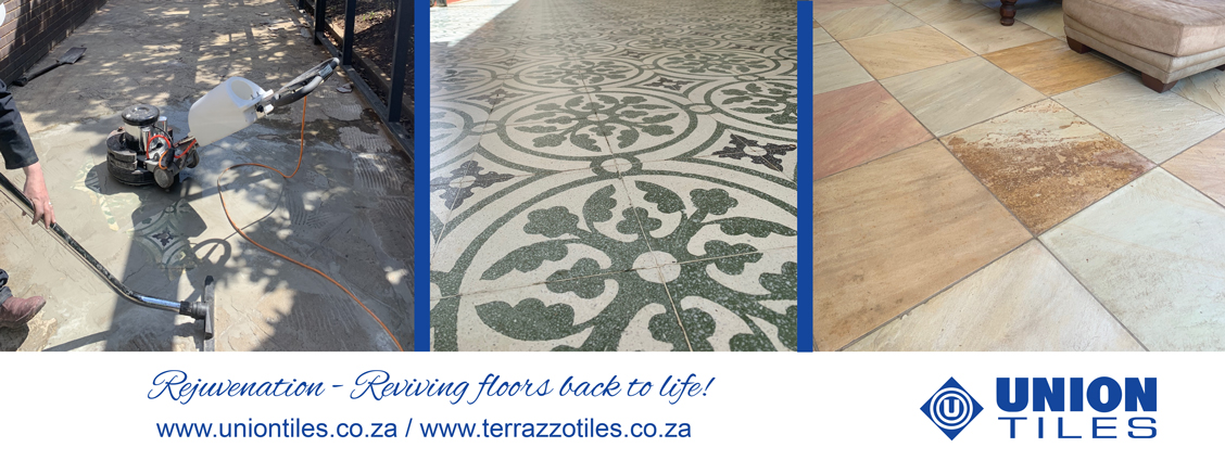 Reviving floors made of natural stone and terrazzo.