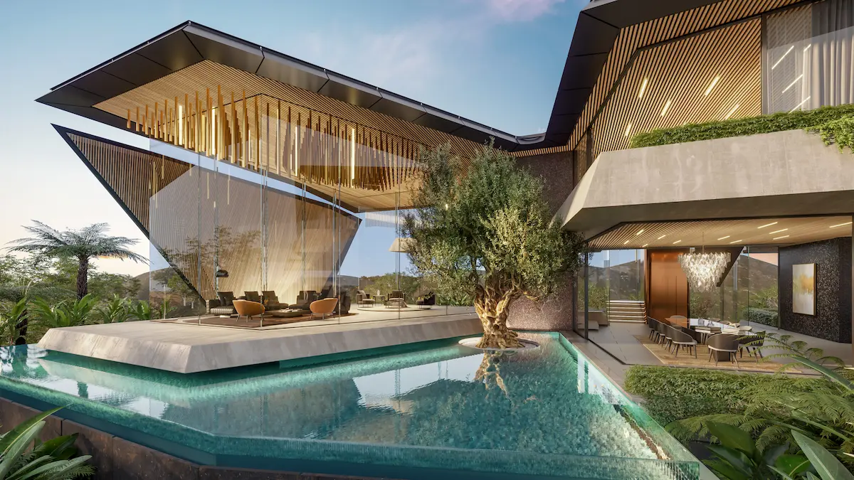 Craft of Architecture created The Canopy Villa design.