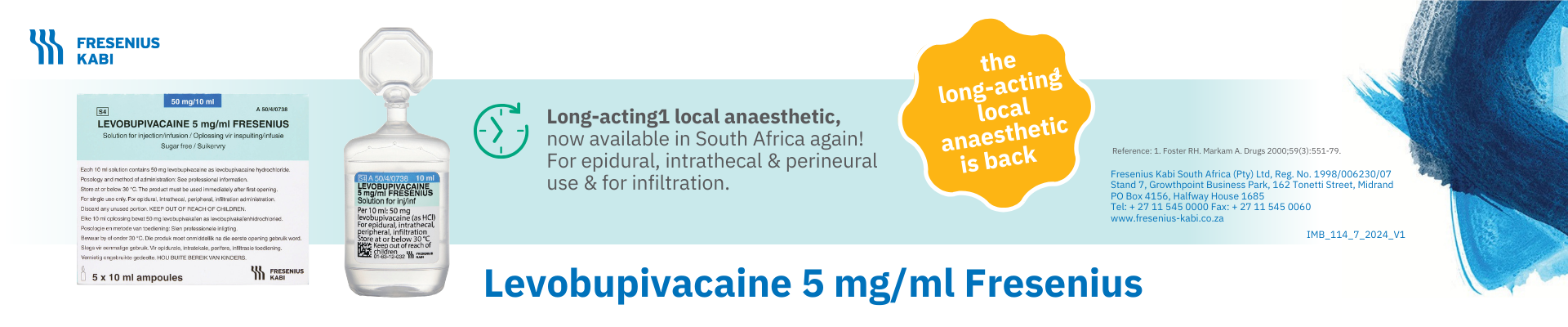 Rekindling Local Anaesthetics 